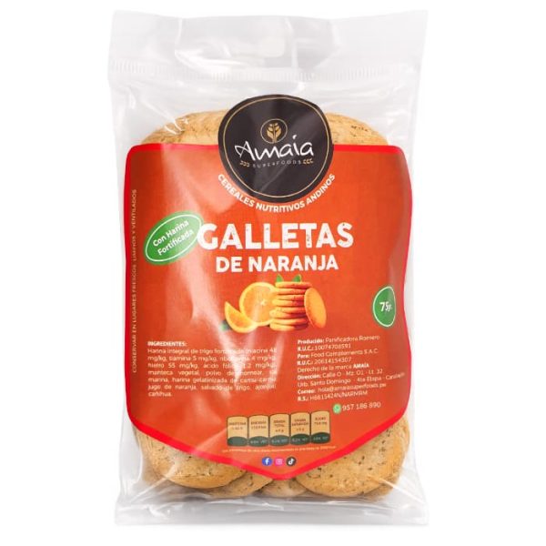 Galletas de Naranja