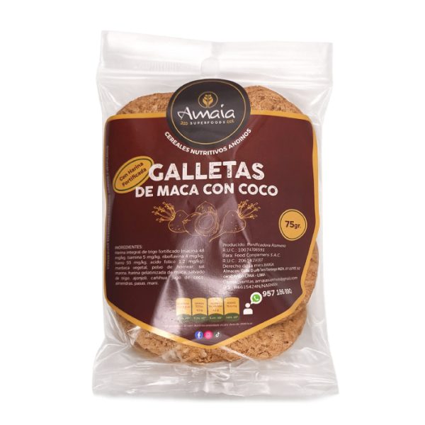 Galletas de Maca con Coco